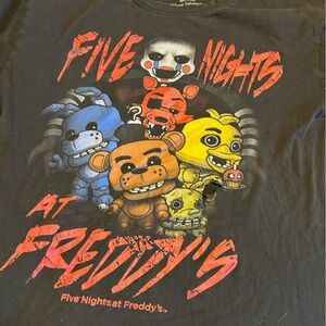 Funko Five Nights at Freddy's Graphic Tee - Black
